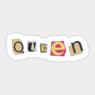 QUEEN Sticker